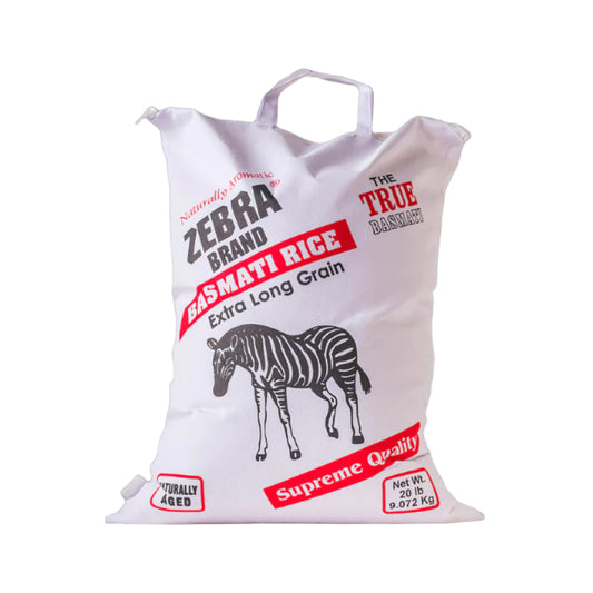 ZEBRA Basmati Rice Extra Long Grain (20 Lb)