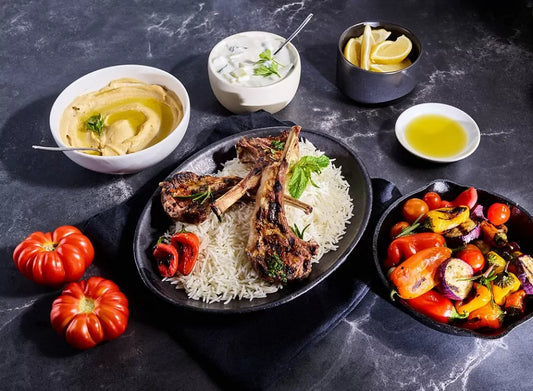 Middle Eastern Spiced Grilled Lamb Chops