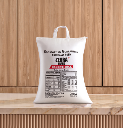 ZEBRA Basmati Rice Extra Long Grain (4 Lb)