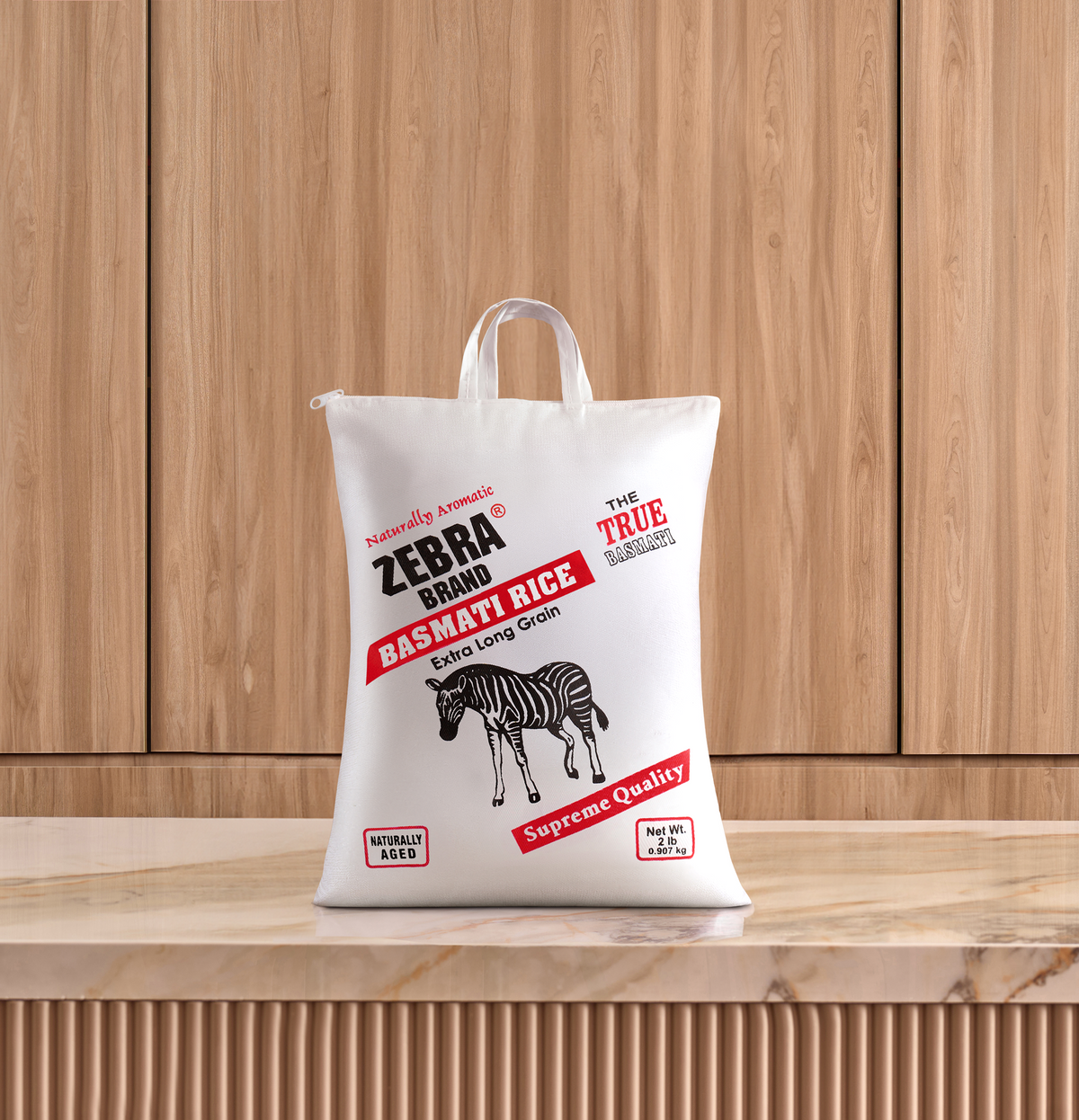 ZEBRA Basmati Rice Extra Long Grain (2 Lb)