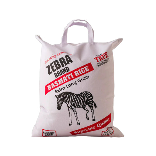 ZEBRA Basmati Rice Extra Long Grain (10 Lb)