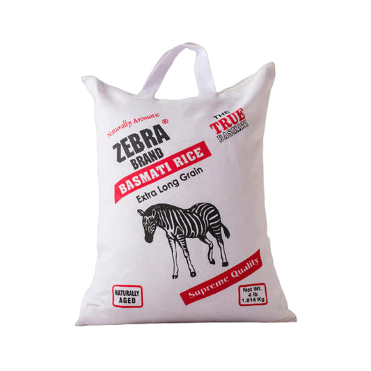 ZEBRA Basmati Rice Extra Long Grain (4 Lb)