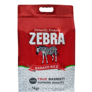 ZEBRA True Basmati Rice Supreme Quality (11 Lb)